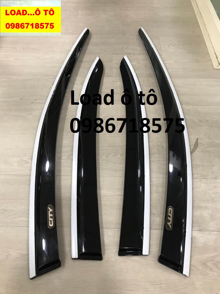Vè che mưa xe honda city 2023-18 chỉ inox cao cấp