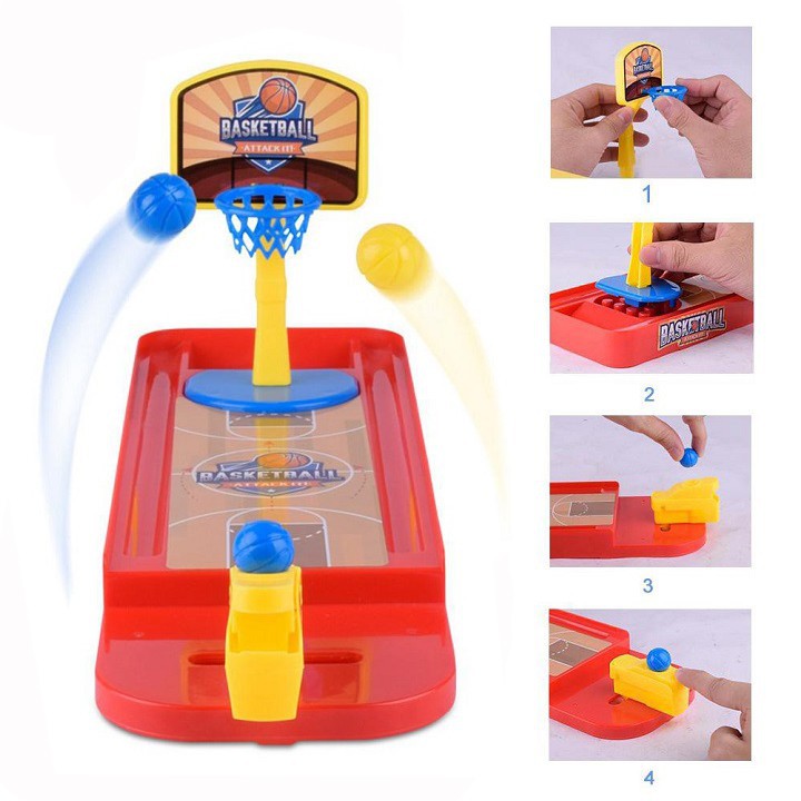 Đồ chơi bắn bóng rổ mini cho bé