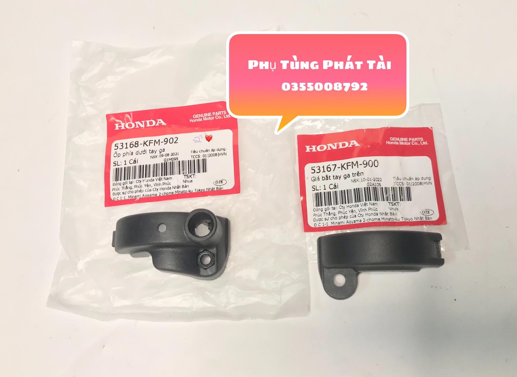 Cùm ga wave rs - future neo - future led - blade - wave a110 chính hãng honda