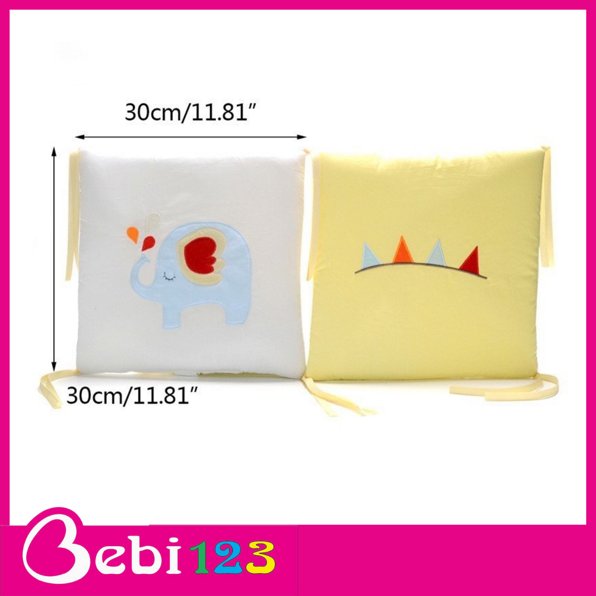 Bộ 6 gối chắn cho Nôi Cũi em bé