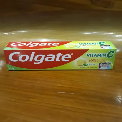[HCM](CP)Kem đánh răng Colgate Vitamin C 170g (Giá bao bì @24K)