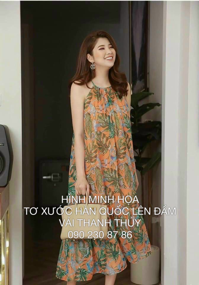 [HCM]TƠ HOA HÀN  - DÒNG VẢI CAO CẤP