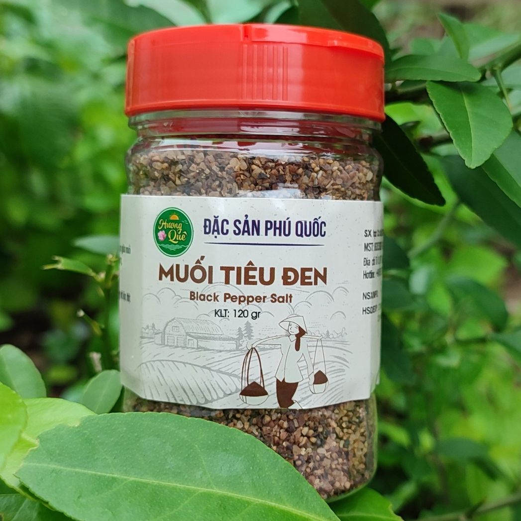Muối Tiêu Đen Đảo Ngọc 120g
