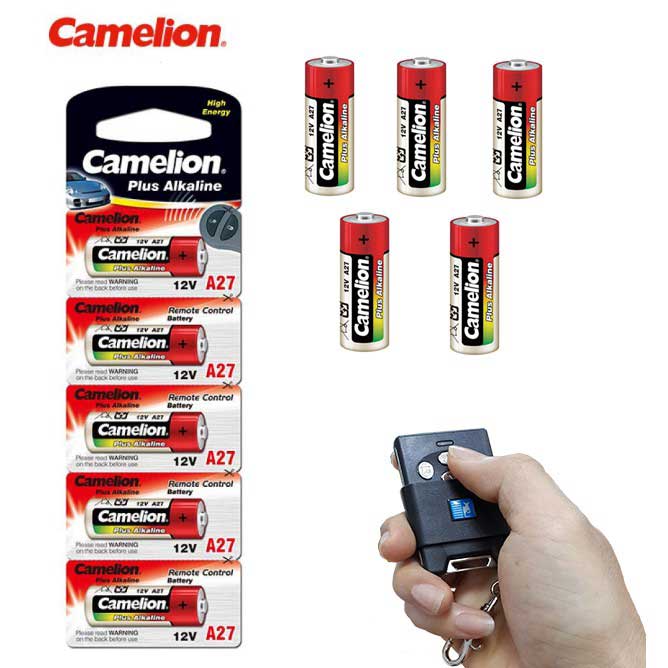Pin A23 / A27 Camelion 12V vỉ 5 viên