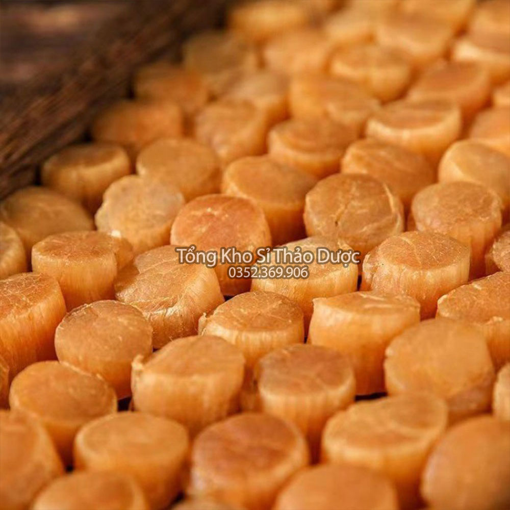 Cồi sò điệp khô Phan Thiết 100g (Cồi dày, giòn, thơm ngon bổ dưỡng)
