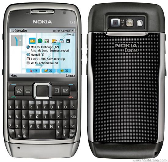 Điện thoại độc cổ NOKIA e71 giá rẻ bắt wifi kèm sim 3g