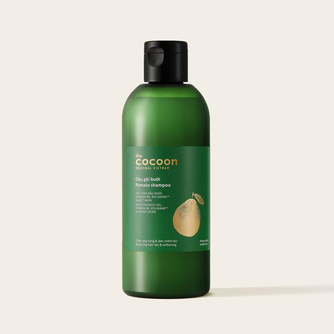 Dầu Gội Bưởi Cocoon 310ml ngăn rụng tóc phục hồi tóc hư tổn