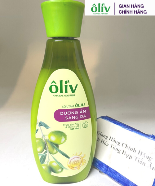 Sữa tắm ôliu Ôliv dưỡng ẩm Sáng Da 250 ml