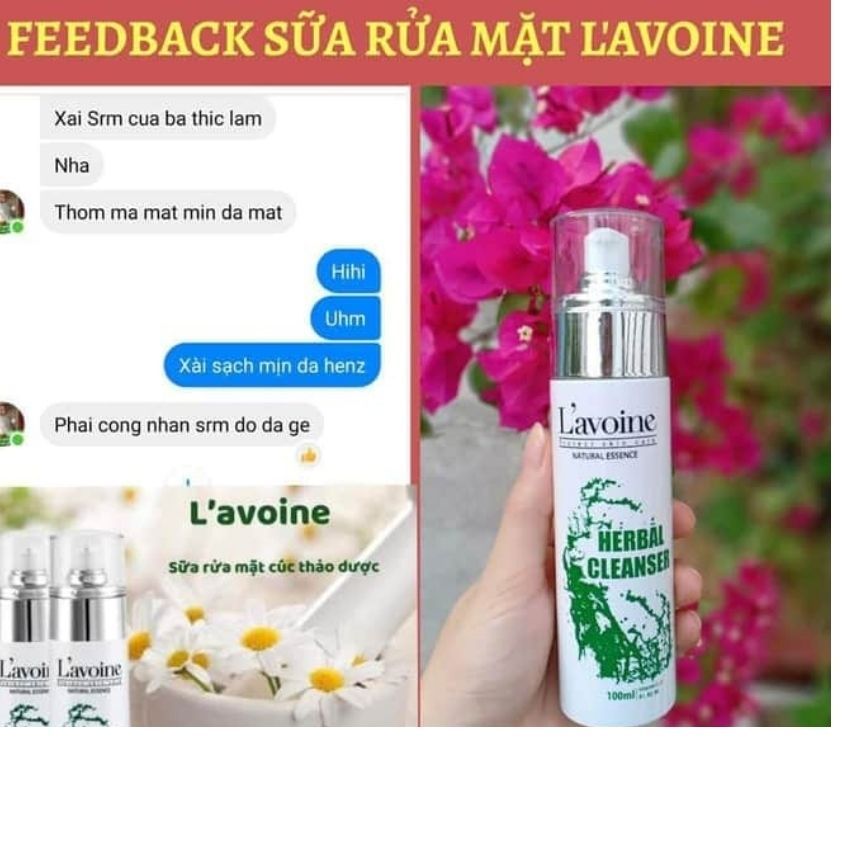 SỮA RỬA MẶT LAVOINE - KIỀM DẦU, NGỪA MỤN