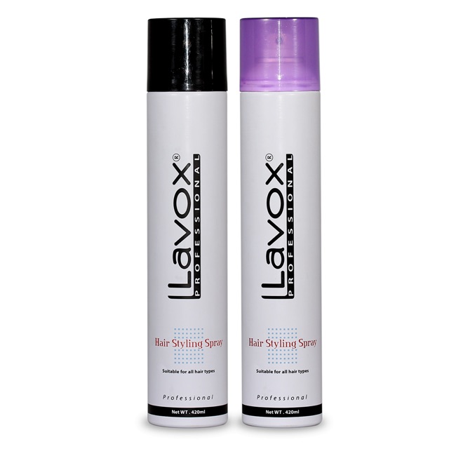 Lavox Soft Hairspray 420ml Purple Cap
