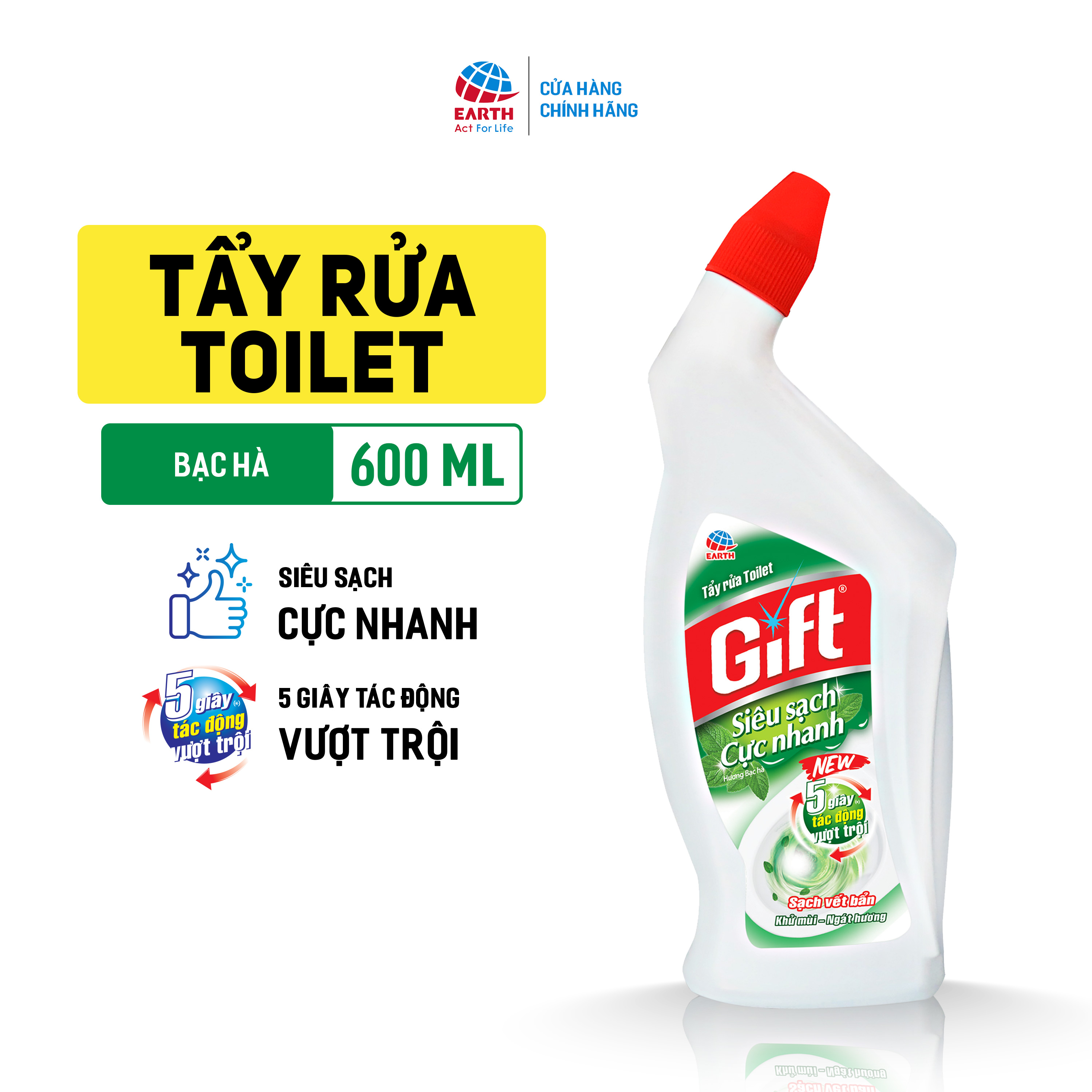 Tẩy rửa Toilet Gift