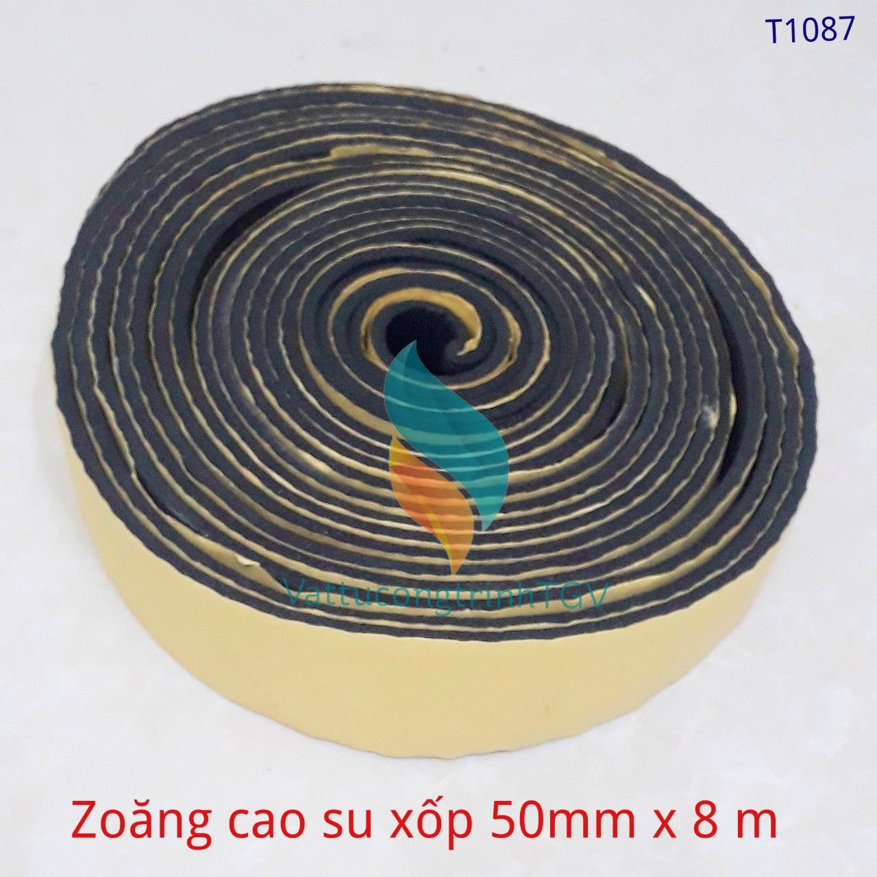 Cuộn Gioăng cao su xốp dính 50mm x 8m