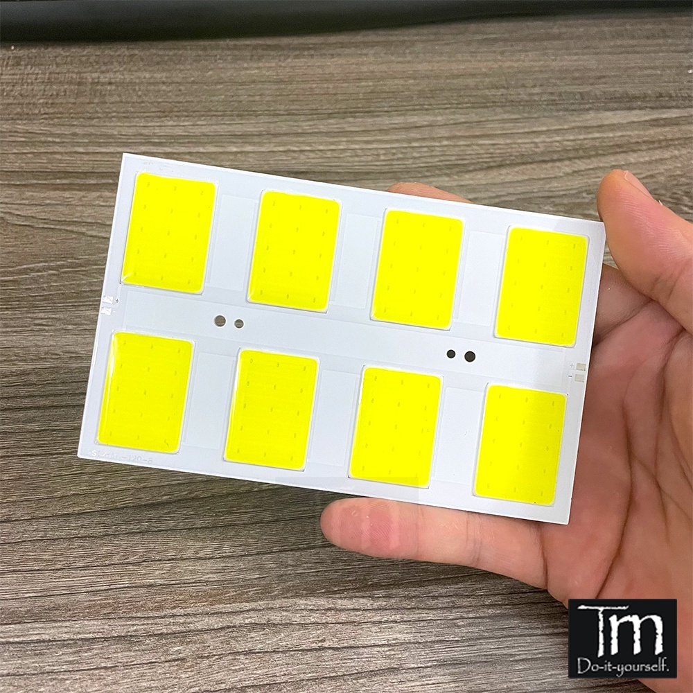 Bóng Đèn LED COB 36W 3V 128x80mm Siêu Sáng