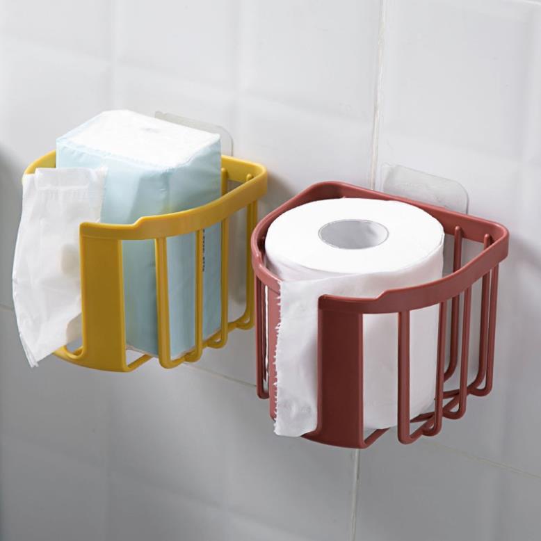 Giỏ Đựng Giấy Vệ Sinh Cao Cấp (Tặng Miếng Dán)