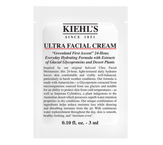 [ Sample - 3ml ] Kem dưỡng ẩm Kiehl's Ultra Facial Cream / Kiehls