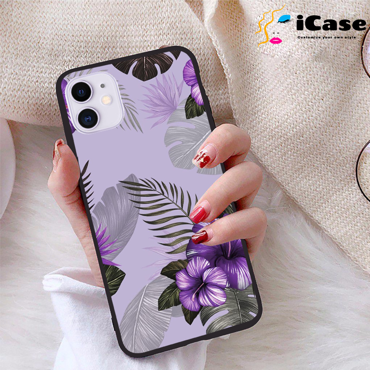 Ốp lưng iPhone 11 viền dẻo TPU BST Hoa