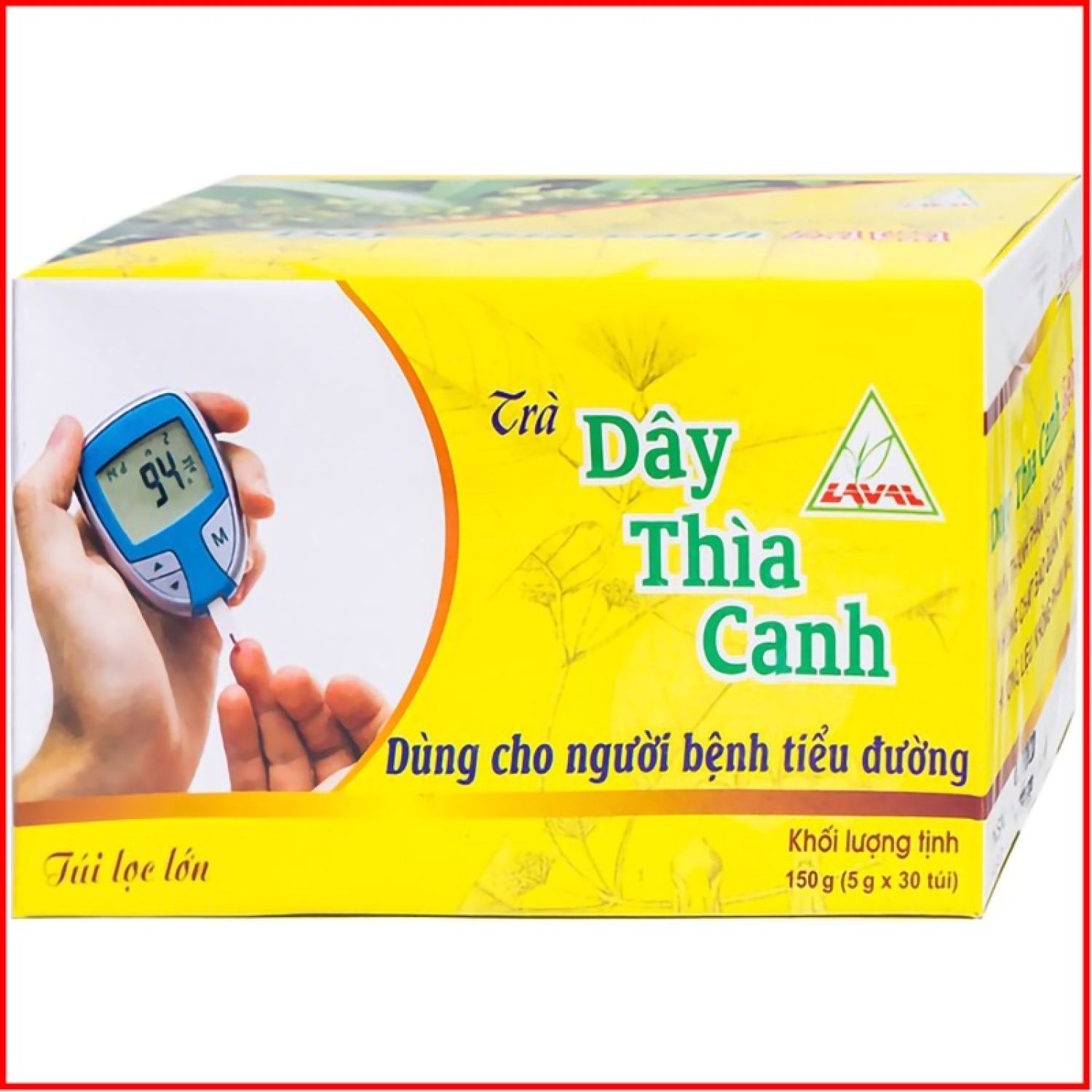Trà Dây Thìa Canh Dành Cho Người Tiểu Đường HỘP 30 TÚI LỌC
