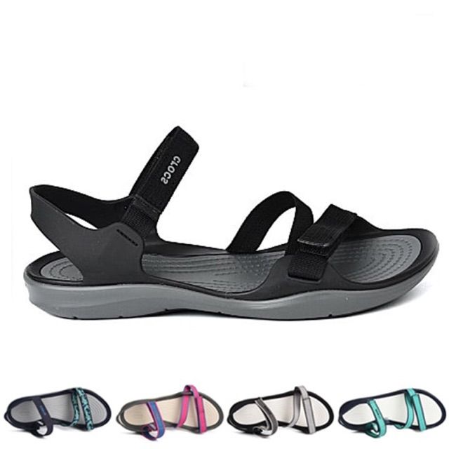 Sandal crocss cho nam nữ màu đen