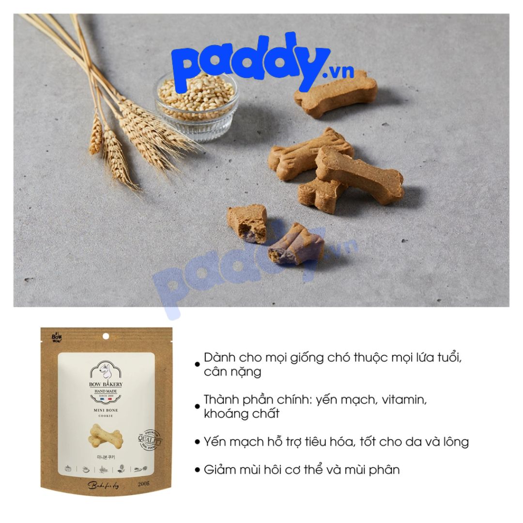 Bánh Thưởng Cho Chó Bánh Cookie BowWow