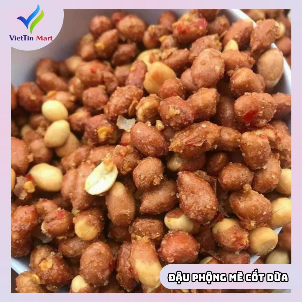Đậu phộng tỏi ớt 250gr- Viettin Mart
