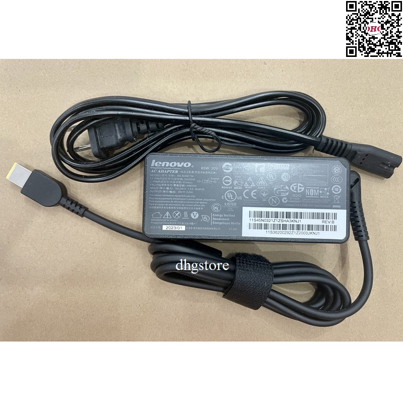 Laptop charger for lenovo thinkpad t431s, t440p, t440s, t450, t450s, t530, t540p, t550, w550s, x1 gen 4
