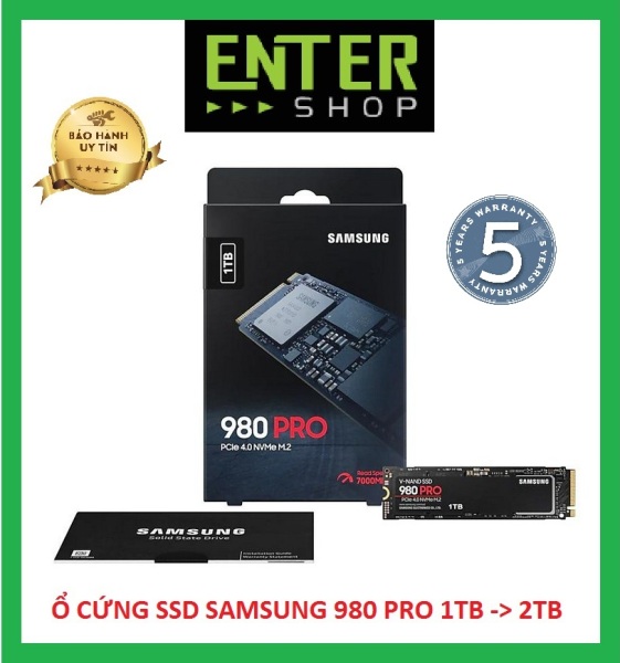 Bảng giá SSD Samsung 980 Pro – 1.000GB M2-2280 Phong Vũ