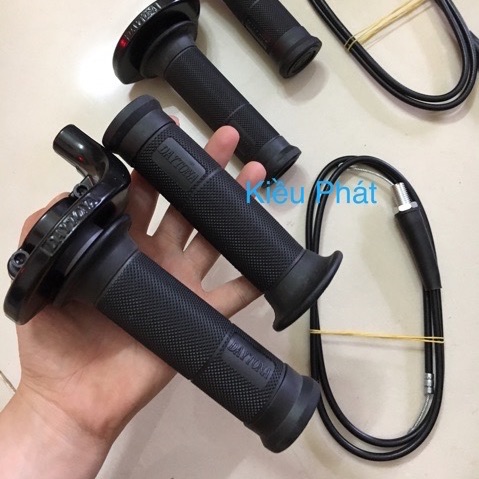 Cùm tăng tốc Daytona có bao tay và dây ga