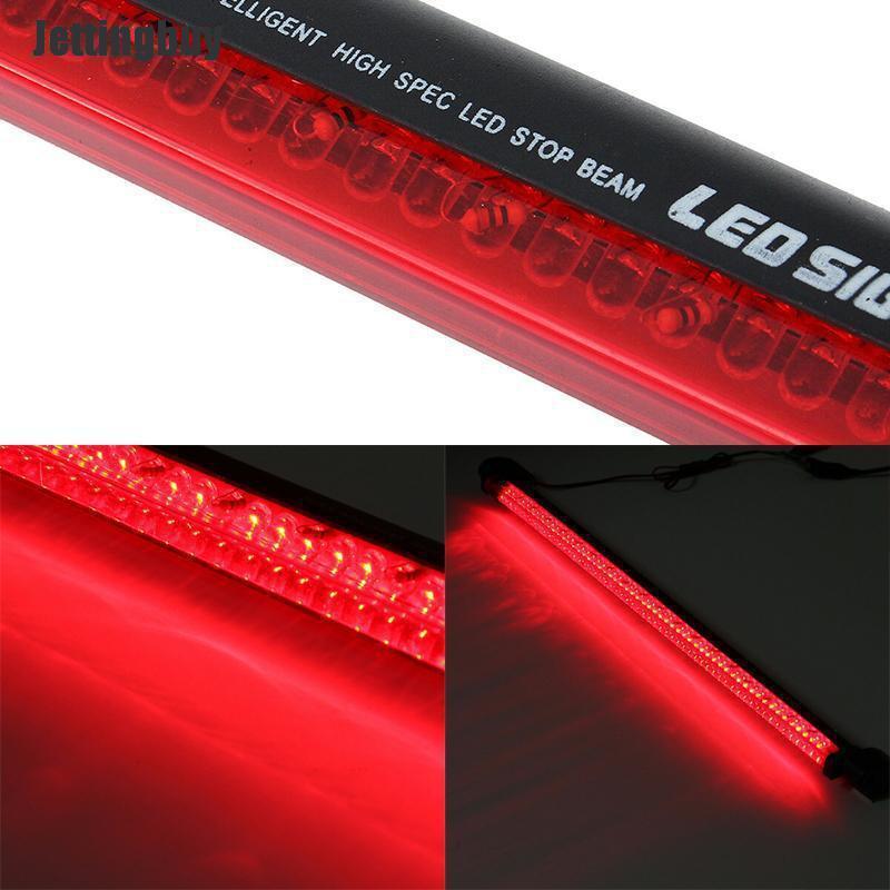 Jettingbuy Đèn Hậu Dừng Phanh Thứ 3 Màu Đỏ 56 LED 12V Gắn Cao Thông Dụng