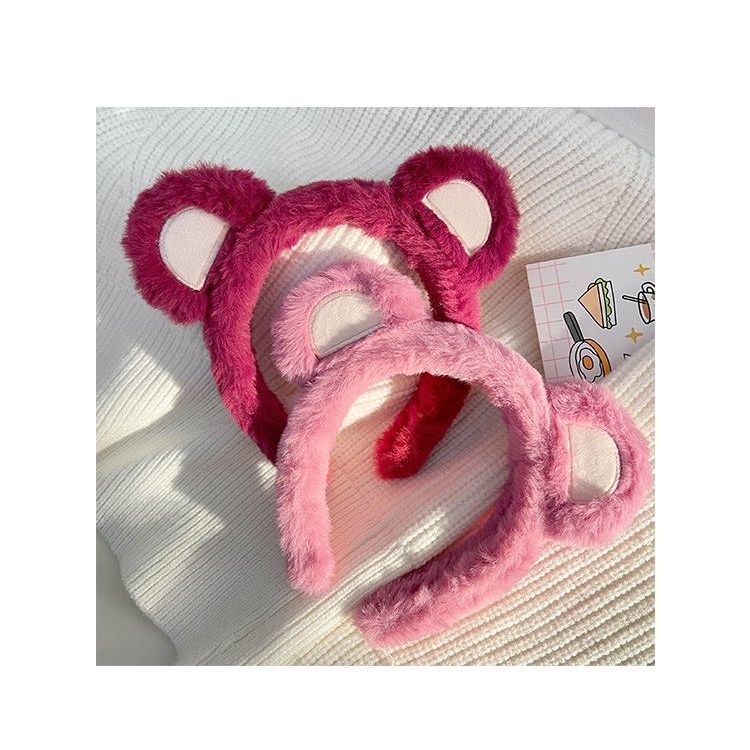 Băng đô cài tóc hình gấu dâu Lotso