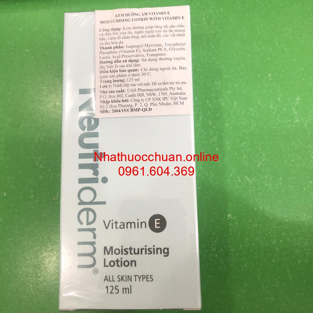 Kem mềm da phục hồi Neutriderm 125ml