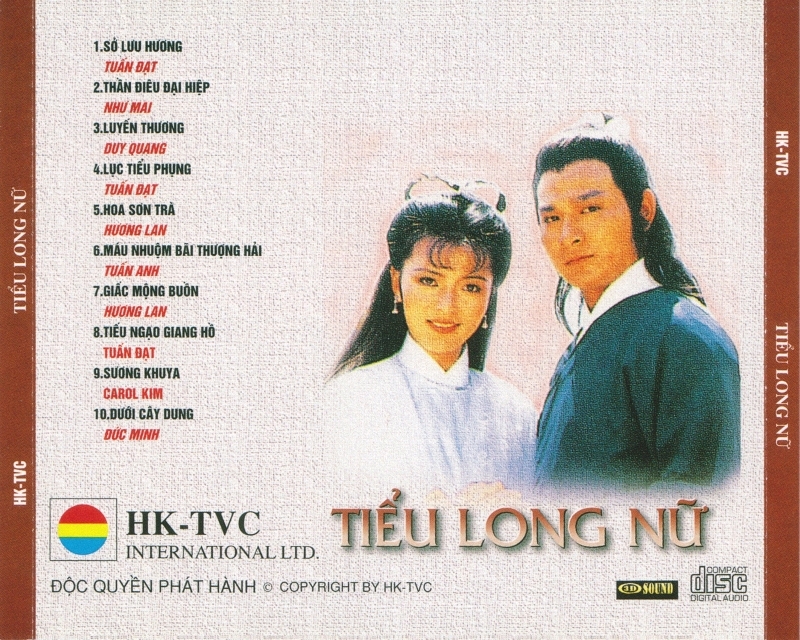 Bộ 6 đĩa cd nhạc Làng Văn 8