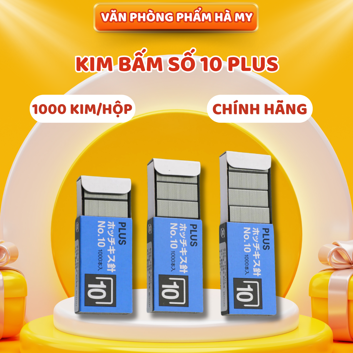 Kim bấm số 10 Plus Chính Hãng