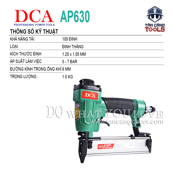 Súng Đinh Chỉ – Đinh Đồng DCA AP630