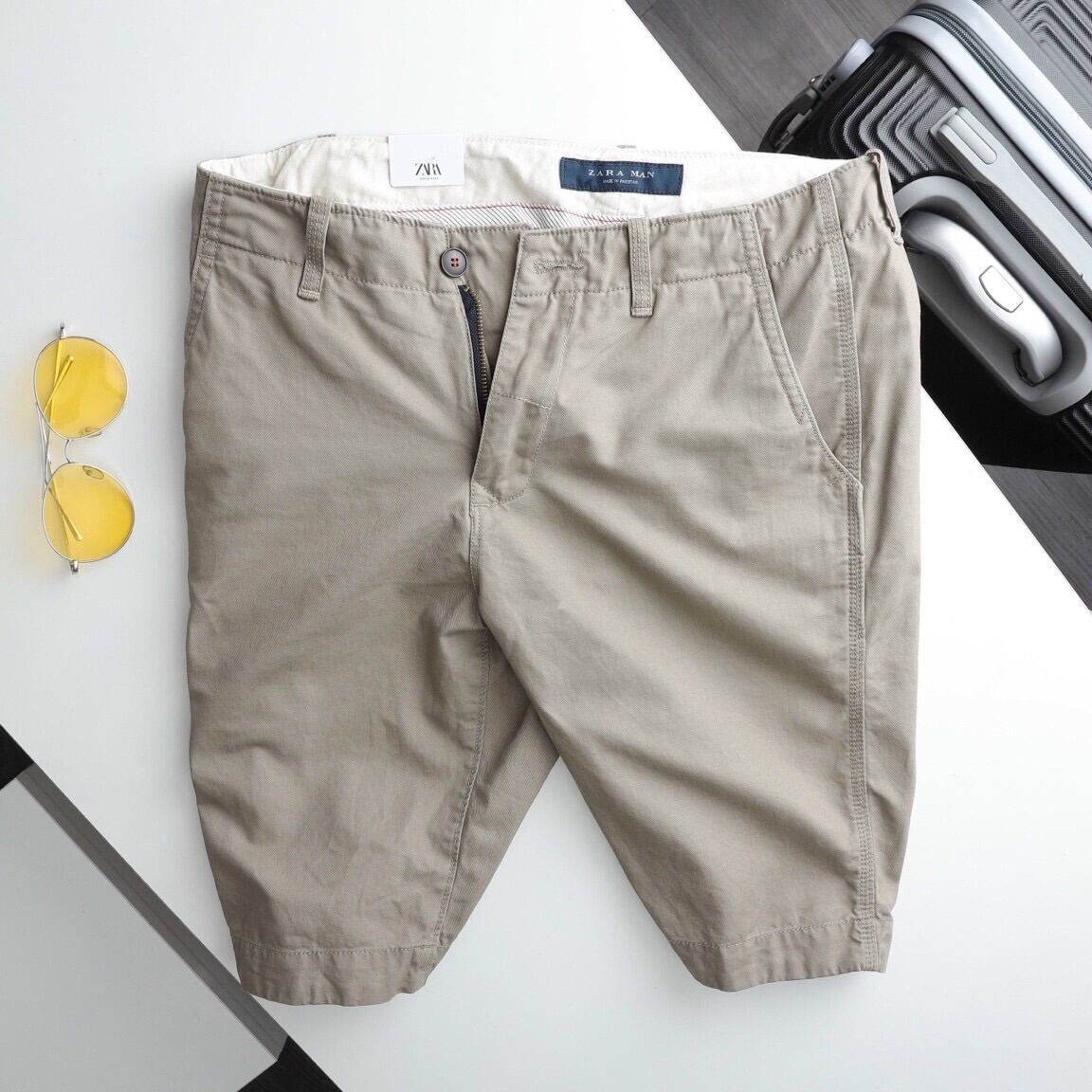 Quần short kaki nam T85