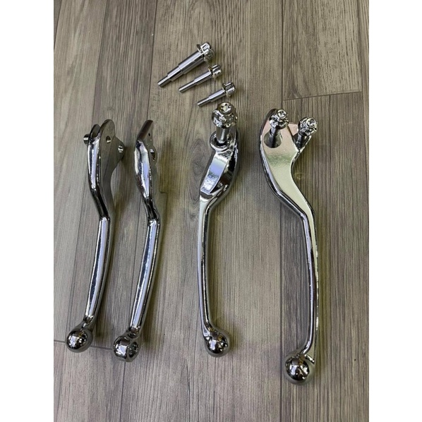 Cặp tay thắng vario click mạ crom