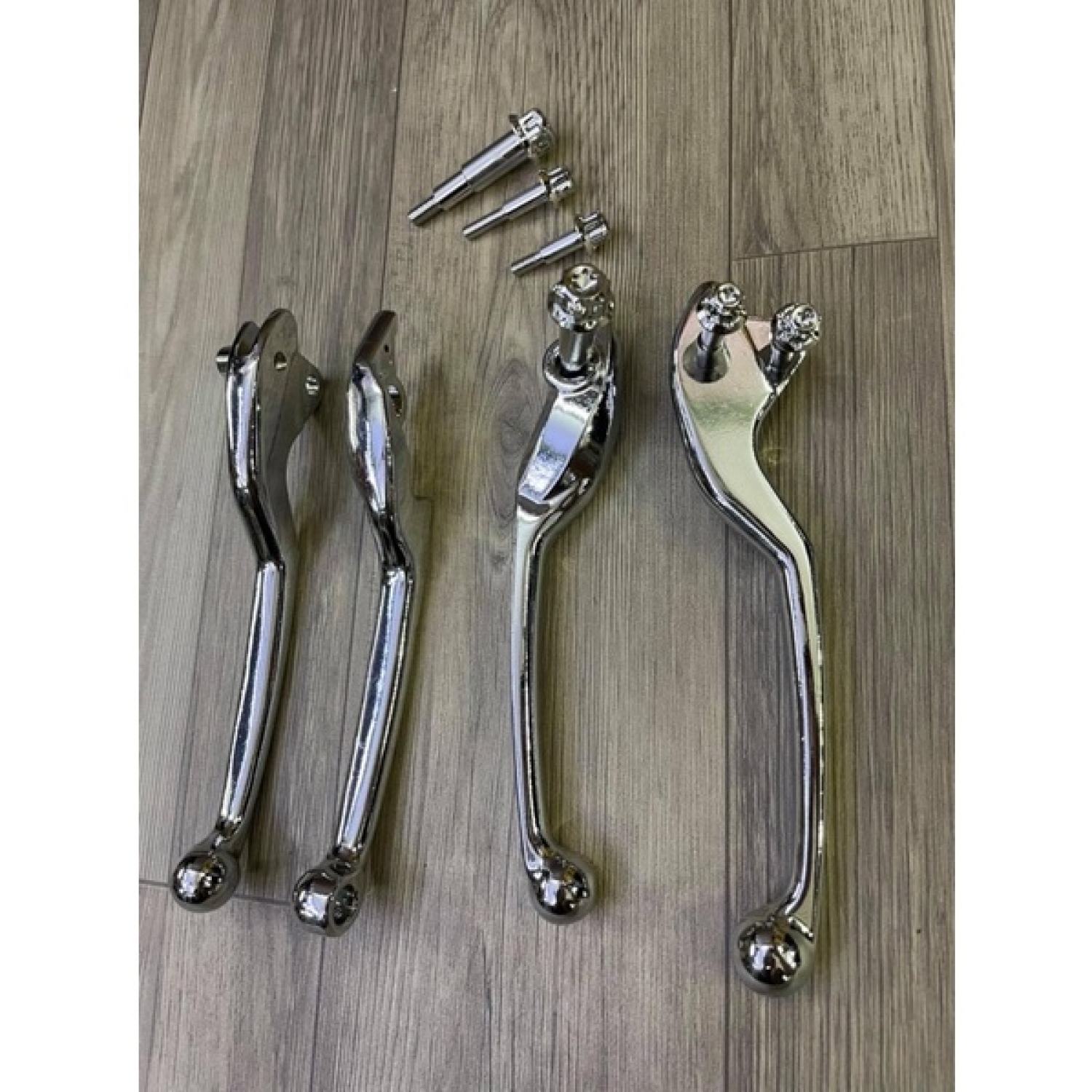 cặp tay thắng vario click mạ crom ( chưa bao gồm ốc)