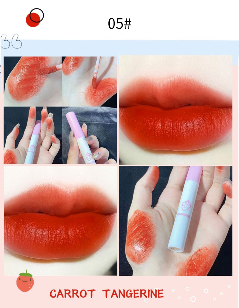 [HCM]Set 5 Cây Son Kem Lì KTE Fluffy Matte Lip Glaze