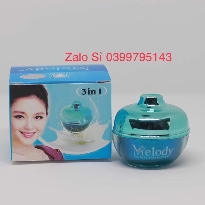 Kem melody trắng da giữ ẩm 12g