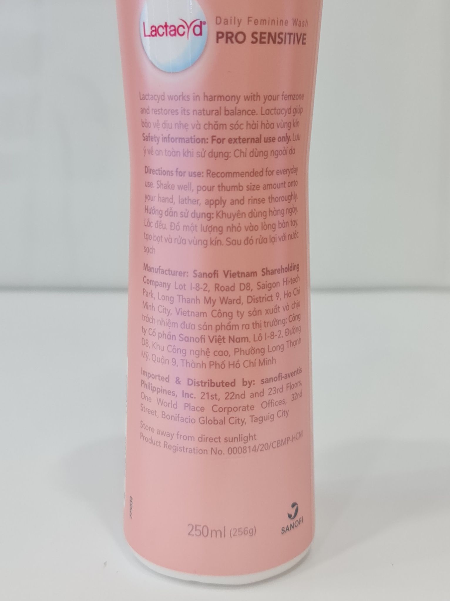 Dung Dịch Vệ Sinh Phụ Nữ Lactacyd 250ml