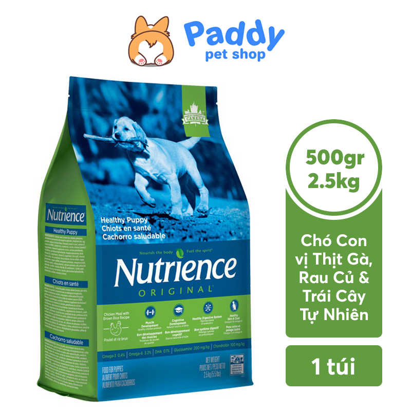 Hạt Nutrience Original Cho Chó Con - Gà & Rau Củ Quả