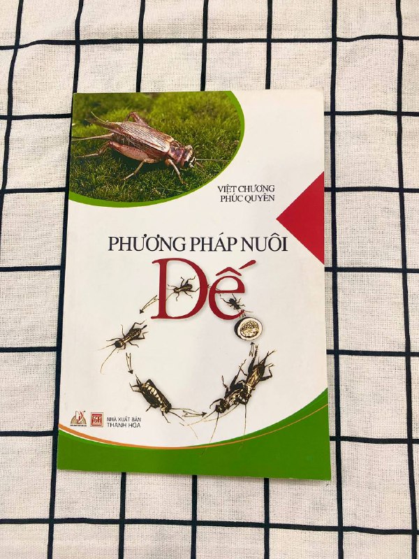 Sách - Phương Pháp Nuôi Dế-Vanlangbooks