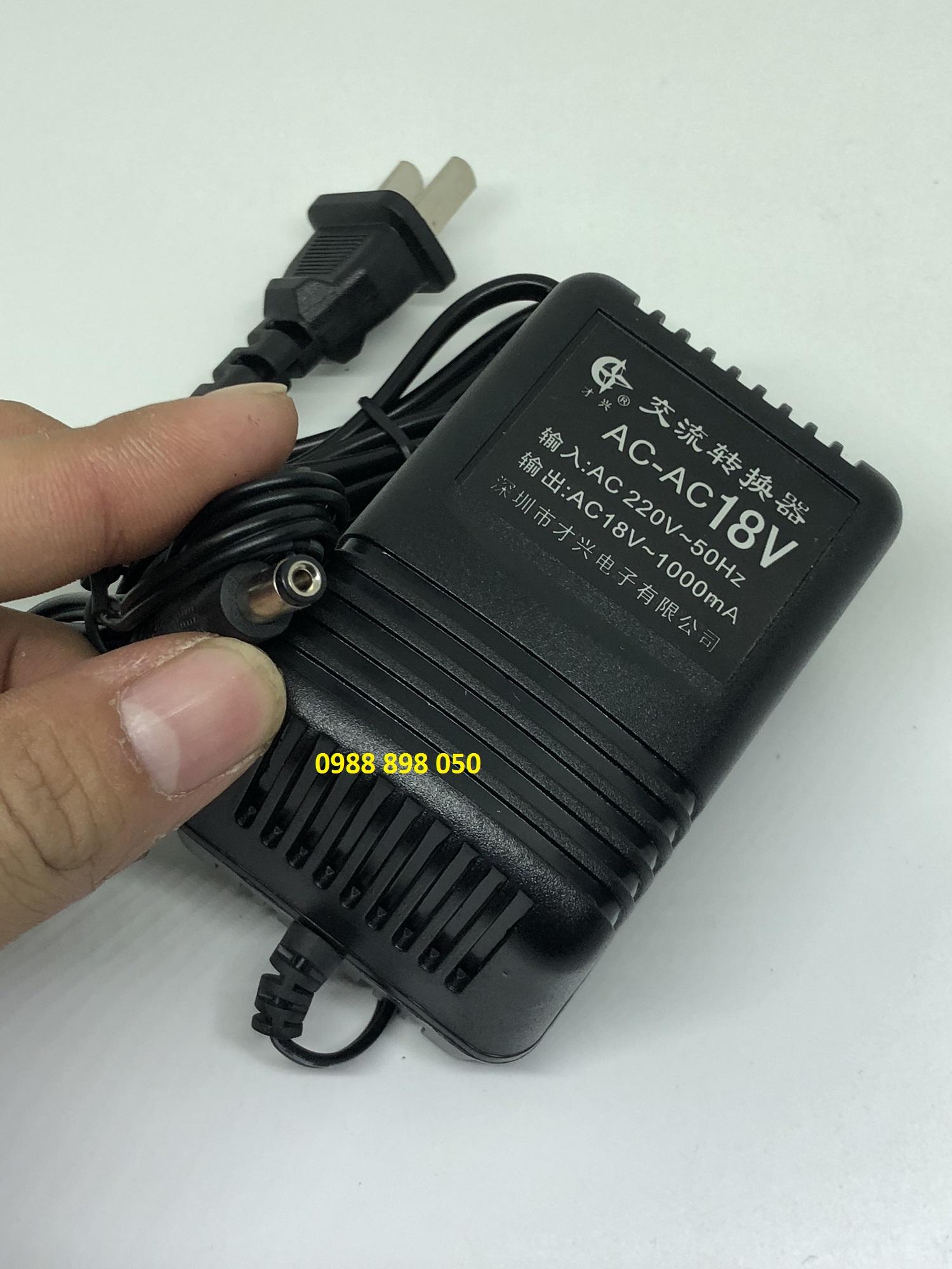 Adapter ac 18v 1000ma (18vac1a)