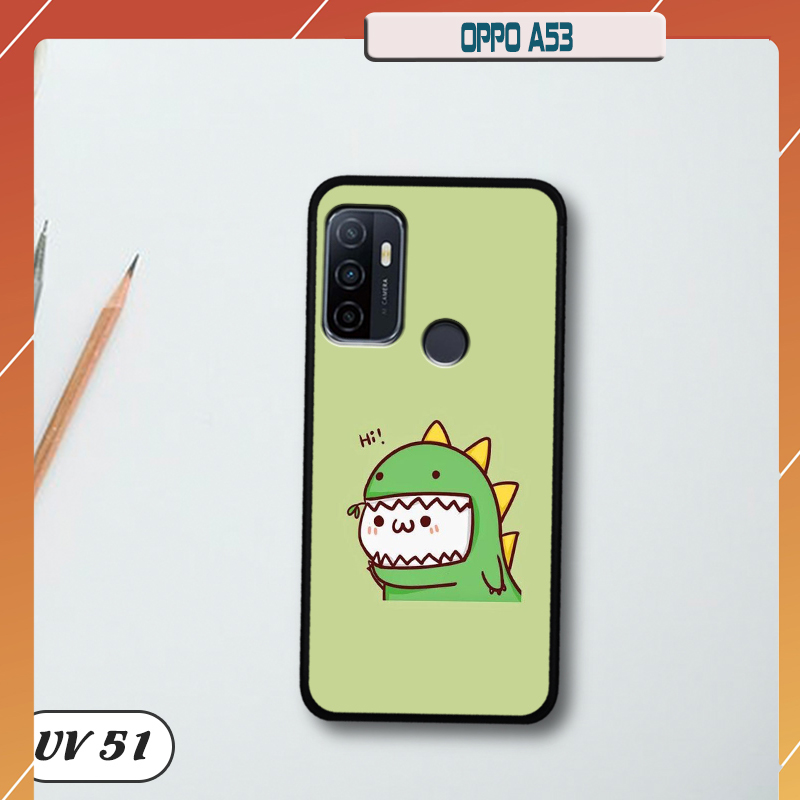Ốp điện thoại OPPO A53 - lưng nhám viền dẻo