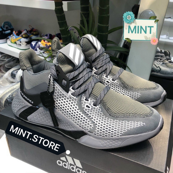 Giày thể thao sneaker alphabounce 2020 instinct đen xám