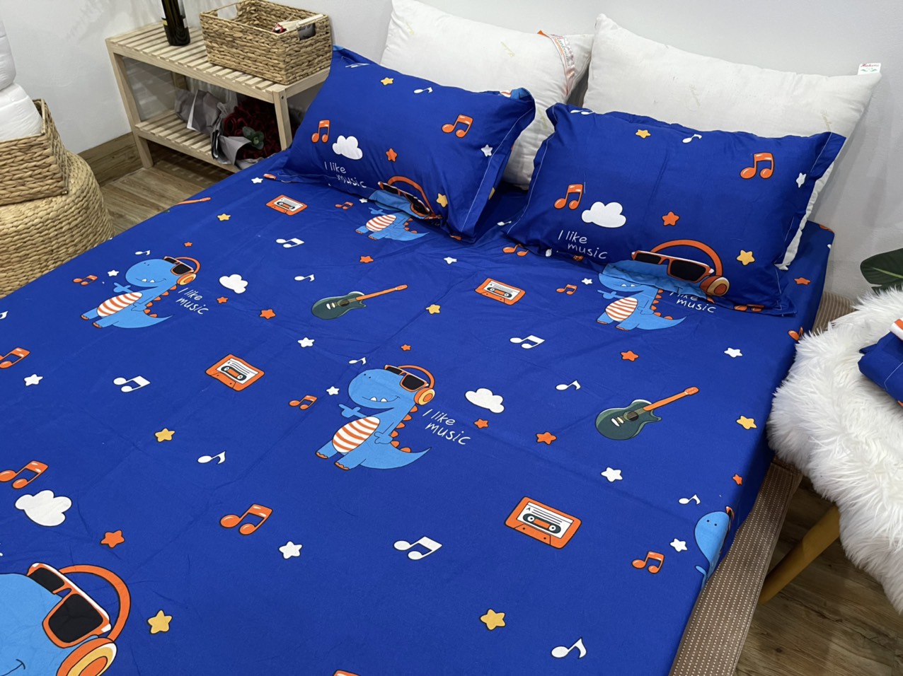 Set Ga Gối Mẫu Khủng Long Đàn P49