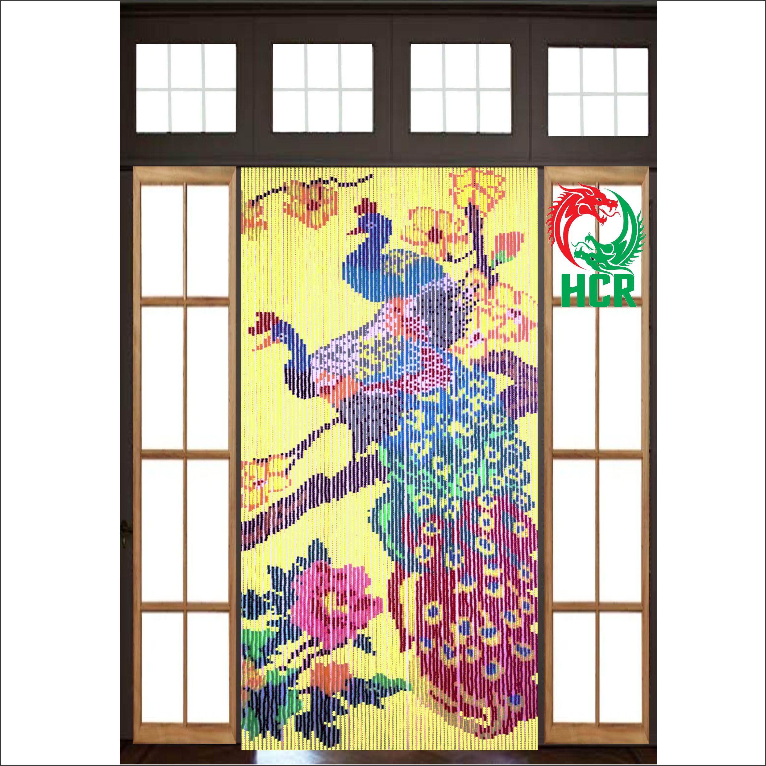Màn hạt nhựa - Công ty Hai Con Rồng - Code 841 Công Hoa Mai