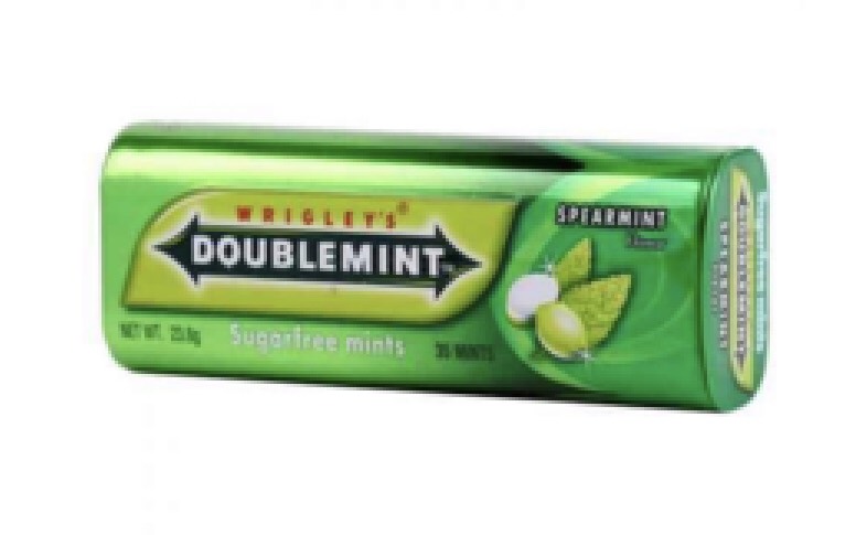 KẸO ngậm không đường DoubleMint hộp 23.8g
