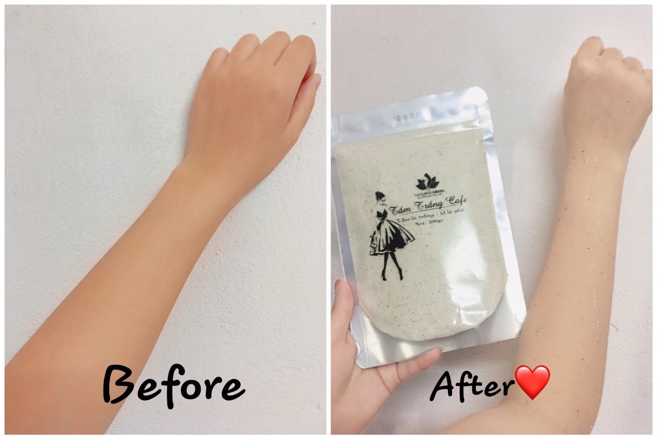 COMBO 3 GÓI Ủ TRẮNG CAFE (dùng cả face và body) 300g - 3 gói