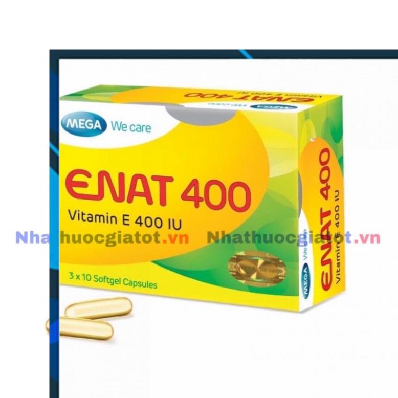 [30 Viên] ENAT 400 - Bổ Sung Vitamin E