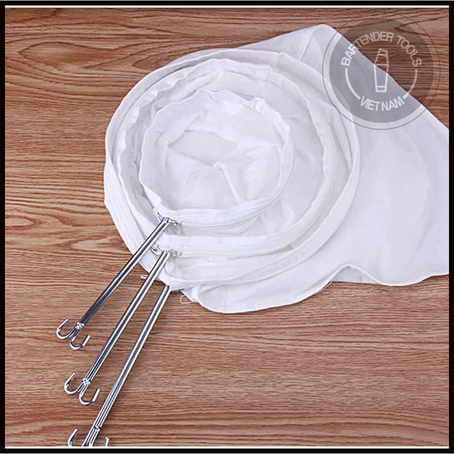 Vợt lọc trà cán inox
